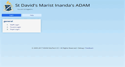 Desktop Screenshot of adam.stdavids.co.za