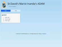 Tablet Screenshot of adam.stdavids.co.za